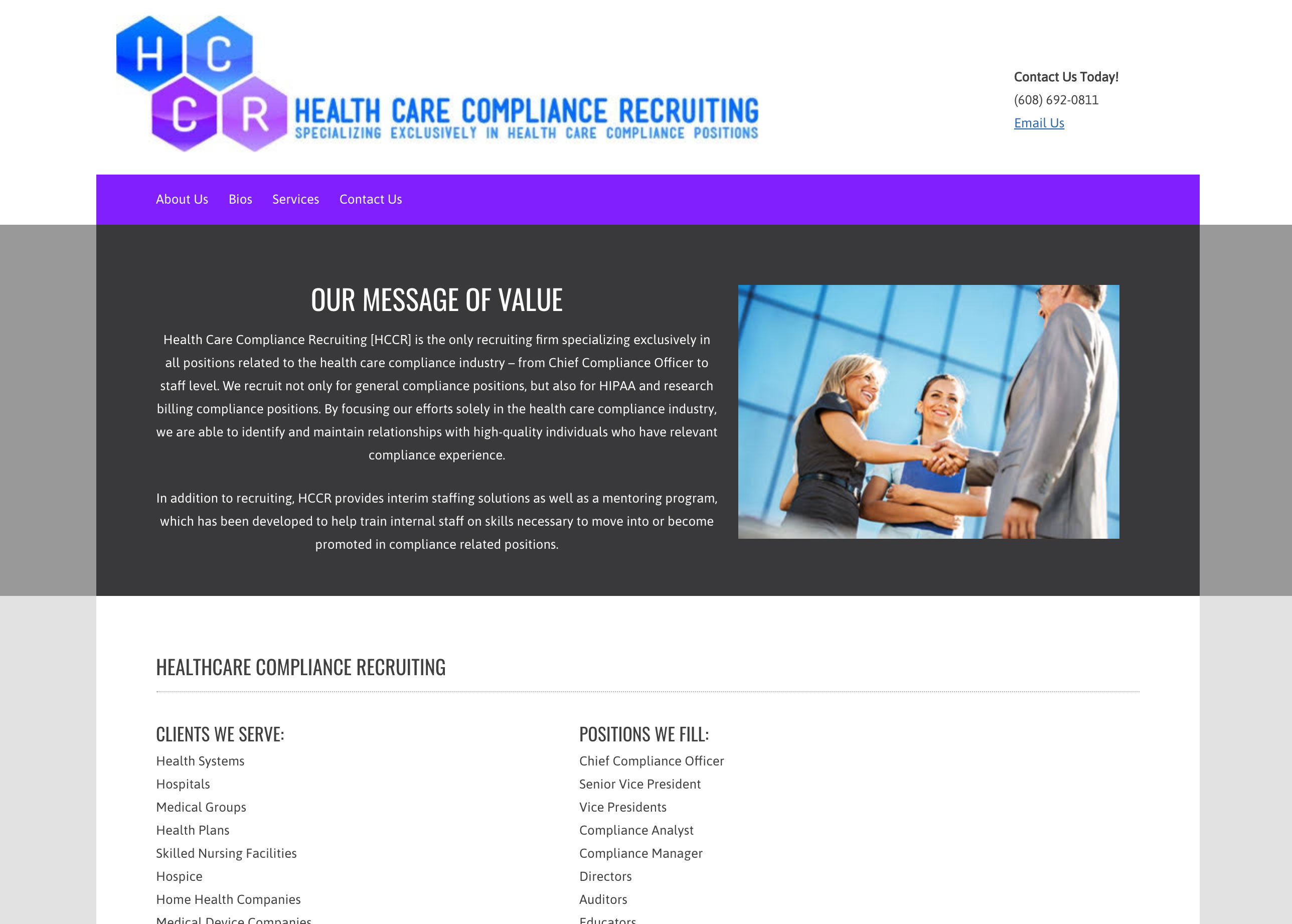 Healthcare Compliance Recruiting