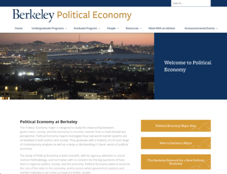 UC Berkeley Political Economy